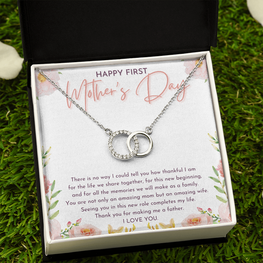 First Mother's Day - Perfect Pair Necklace