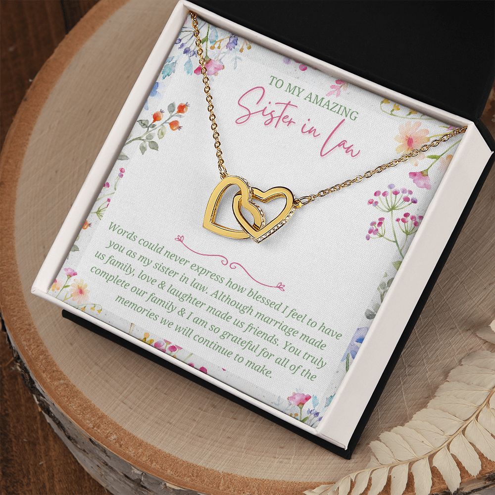 Sister in Law gift | Sister in Law Necklace | Sister in Law Birthday | Bonus Sister Gift | Funny Sister in Law Gift | Sister in Law Card
